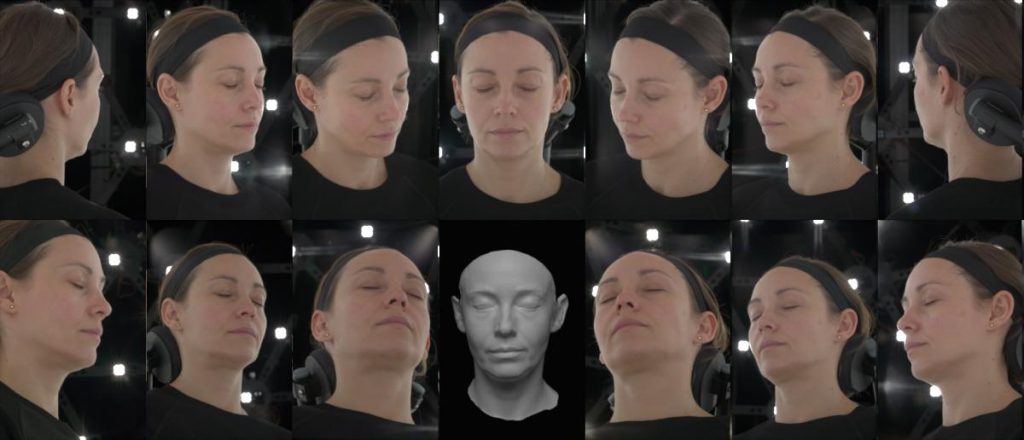 Replikate studio data capture face scanning